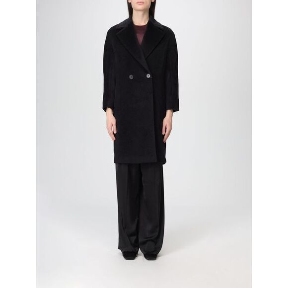 Max Mara Coat Woman Black